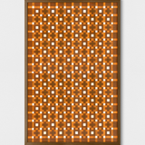 Kudos Wooden Relief Wall Lamps - Set of 3 Pieces