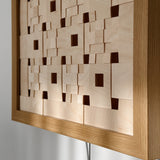 Kudos Wooden Relief Wall Lamp - Medium