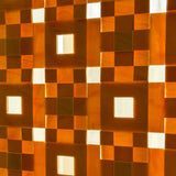 Kudos Wooden Relief Wall Lamps - Set of 3 Pieces