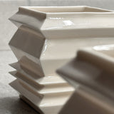 Lyhty Porcelain Art Vase and Tealight Holder