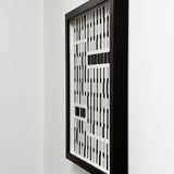 Interwoven Rhythms I. - Relief with Mirror Inserts
