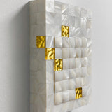 Mother-of-Pearl Relief I. - 24K Gold