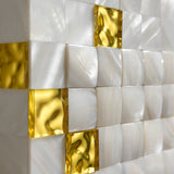 Mother-of-Pearl Relief I. - 24K Gold