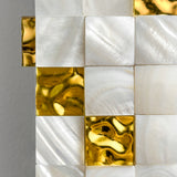 Mother-of-Pearl Relief I. - 24K Gold