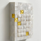 Mother-of-Pearl Relief I. - 24K Gold