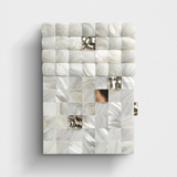Mother-of-Pearl Relief II. - 24K White Gold